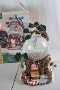 lot 179 image: Department 56 Santas Hot Tub Snow Globe