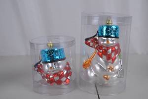 lot 216 image: 2 Snowman Ornaments