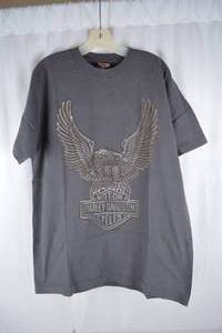 lot 426 image: Harley-Davidson Graphic Tee Large - Stockholm Sweden Eagle Logo