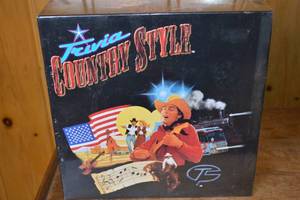 lot 278 image: Antique Bow Front Chest of Drawers and Trivia Country Style Game