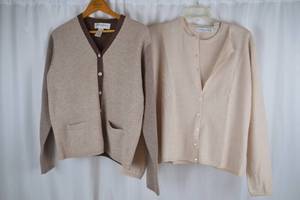 lot 292 image: Jones New York Sport and Valerie Stevens Wool Sweater Sets, Size Large