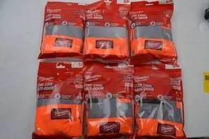 lot 140 image: Lot of Milwaukee Class 2 Mesh Safety Vests SM