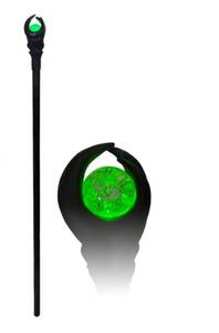 lot 105 image: 51 Maleficent Magical Scepter Wand $39.99 Retail - Brand New