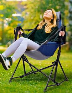 lot 113 image: Hammock Camping Chair with 3 Heights $99.99 Retail - Brand New