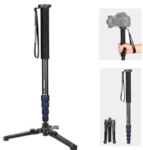 lot 126 image: Extendable Camera Monopod with Foldable Tripod Support Base 20 - 60 $49.99 Retail - Brand New