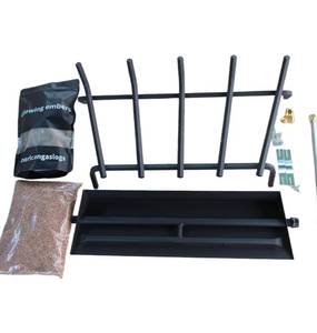 lot 134 image: 24 Burner Pan for Gas Fireplace $135.99