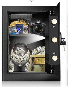 lot 143 image: Fireproof and Waterproof Safe for Money or Jewelry $129.99 Retail - Brand New