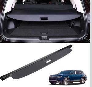 lot 145 image: Cargo Cover for VW Volkswagen Atlas 2018-2024 Black $63.99 Retail - Brand New