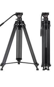 lot 169 image: Cayer BV30L Video Tripod System 72 Heavy Duty $134.99 Retail - Brand New