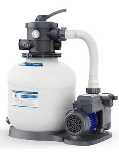 Aquastrong 14" Sand Filter Pump for Above Ground Pool with Timer 2/3HP 13000 Gallon $199.99 Retail - Brand New