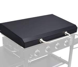 lot 201 image: Griddle Lid for Blackstone 36 Hinged Lid with Handle $129.99 Retail - Brand New