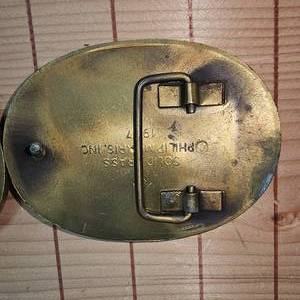 lot 34 image: 2-Marlboro Belt Buckles