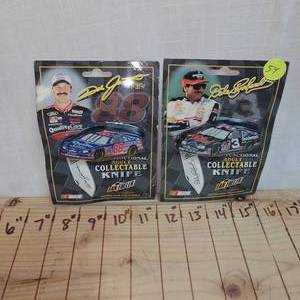 Dale Earnhardt Fan Fueler Knives(2)-As New, Old Stock