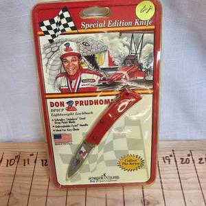 lot 68 image: RARE Schrade Don Prudhomme NHRA