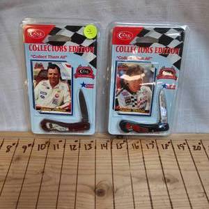 lot 71 image: CASE Darrell Waltrip and Jimmy Hensley Collectible Knives