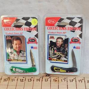 lot 72 image: CASE Rusty Wallace and Harry Grant Collectors Knives