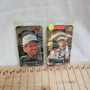 lot 74 image: CASE Mark Martin and Rusty Wallace 1994 Season Knives