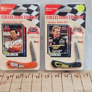 lot 83 image: CASE Rusty Wallace & Alan Fury Kulwicki Collector Knives