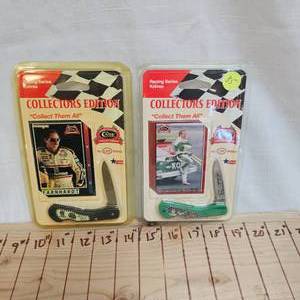 lot 85 image: CASE Dale Earnhardt and Ken Shrader Collector Knives