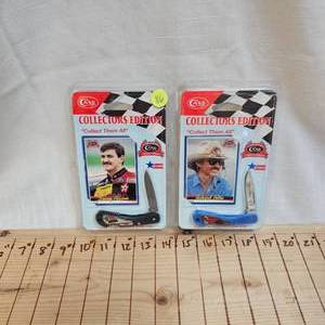lot 86 image: CASE Richard Petty and Davey Allison Collector Knives