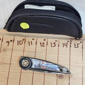 lot 127 image: NHRA Dragster Collector Knife