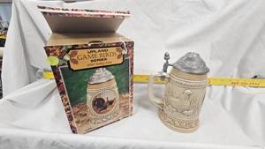 lot 5 image: Budweiser Upland Turkey Stein-Wild Turkey #03539-1998