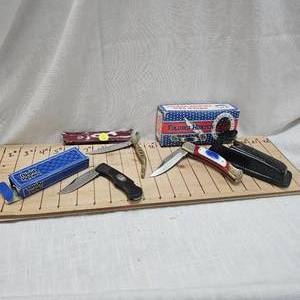 lot 146 image: Muela Fury Knife, Black Angus Knife, Rigid RG48 Knife