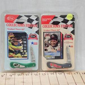 lot 176 image: CASE Kyle Petty and Darrell Waltrip Collectors Edition Knives