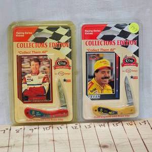 lot 177 image: CASE Ernie Irvin and Bill Elliot Collectors Edition Knives