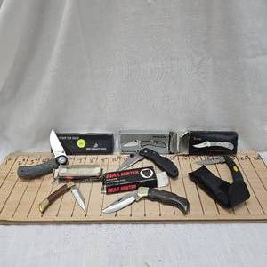 lot 193 image: Maxam, Bear Hunter, Fury, Fury, Edge Knives