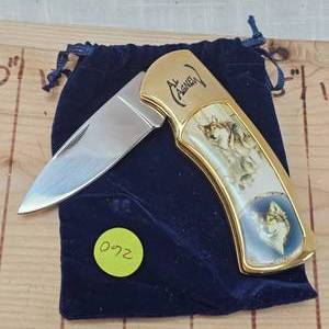 lot 260 image: Al Agnew Limited Edition Wolf Knife