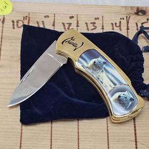 lot 261 image: Al Agnew Limited Edition Wolf Knife
