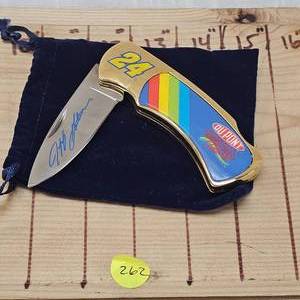 lot 262 image: DuPont Jeff Gordon Limited Edition Knife