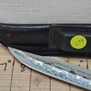 lot 274 image: Copy of Original Bowie Knife with Sheath