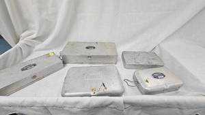 lot 101 image: Lot of Small Metal Tackle Boxes including UMCO