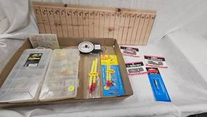 lot 28 image: 2 Plano Tackleboxes with Contents, NWTF hand scale, bobbers, mis