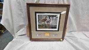 lot 233 image: Robert Bateman Canadian Wildlife Print with Stamps, Executive Edition