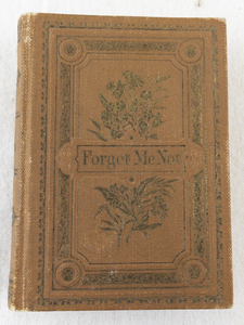 lot 45 image: Antique Forget-Me-Not Chromolithographic Book by Hugo W. Hoffmann