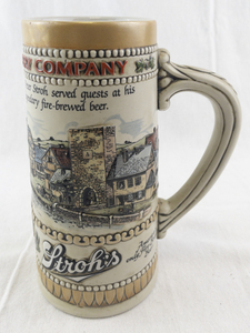 lot 121 image: Stroh Brewery Company Heritage Series Ceramic Beer Stein by Ceramarte Brazil