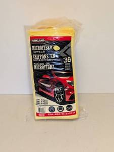 lot 13 image: NEW KIRKLAND SIGNATURE MICROFIBER TOWELS