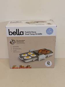 lot 20 image: BELLA FOOD & STORE DUAL TEMP GRIDDLE
