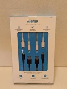 lot 27 image: ANKER POWERLINE SELECT  LIGHTNING CABLE BUNDLE