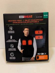 lot 52 image: 32 DEGREE HEAT HEATED VEST X-LARGE (RECHARGEABLE BATTERY)