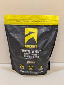 lot 57 image: ASCENT 100% WHEY NATIVE WHEY PROTEIN BLEND