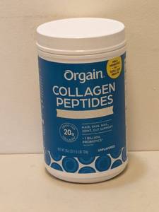 lot 58 image: NEW ORGAIN COLLAGEN PEPTIDES  PROBIOTICS