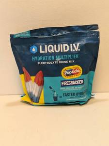 lot 64 image: NEW LIQUID I.V. HYDRATION MULTIPLIER ELECTROLYTE DRINK MIX (POPSICLE)
