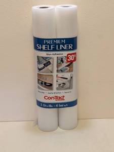 lot 80 image: PREMIUM SHELF LINER NON-ADHESIVE 2PK.