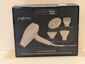 lot 87 image: CONAIR INFINITY PRO IONIC CERAMIC DRYER
