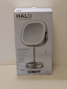 lot 70 image: CONAIR HALO LED RECHARGEABLE MIRROR