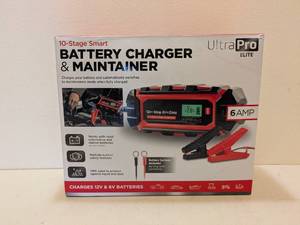 lot 107 image: ULTRA PRO ELITE 10-STAGE SMART BATTERY CHARGER & MAINTAINER